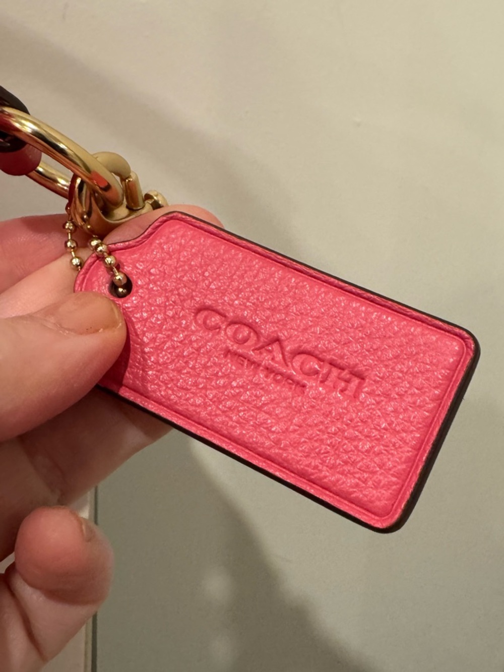 Coach Court Pink Travel Duffel with Front Pouch - Picture 8 of 16